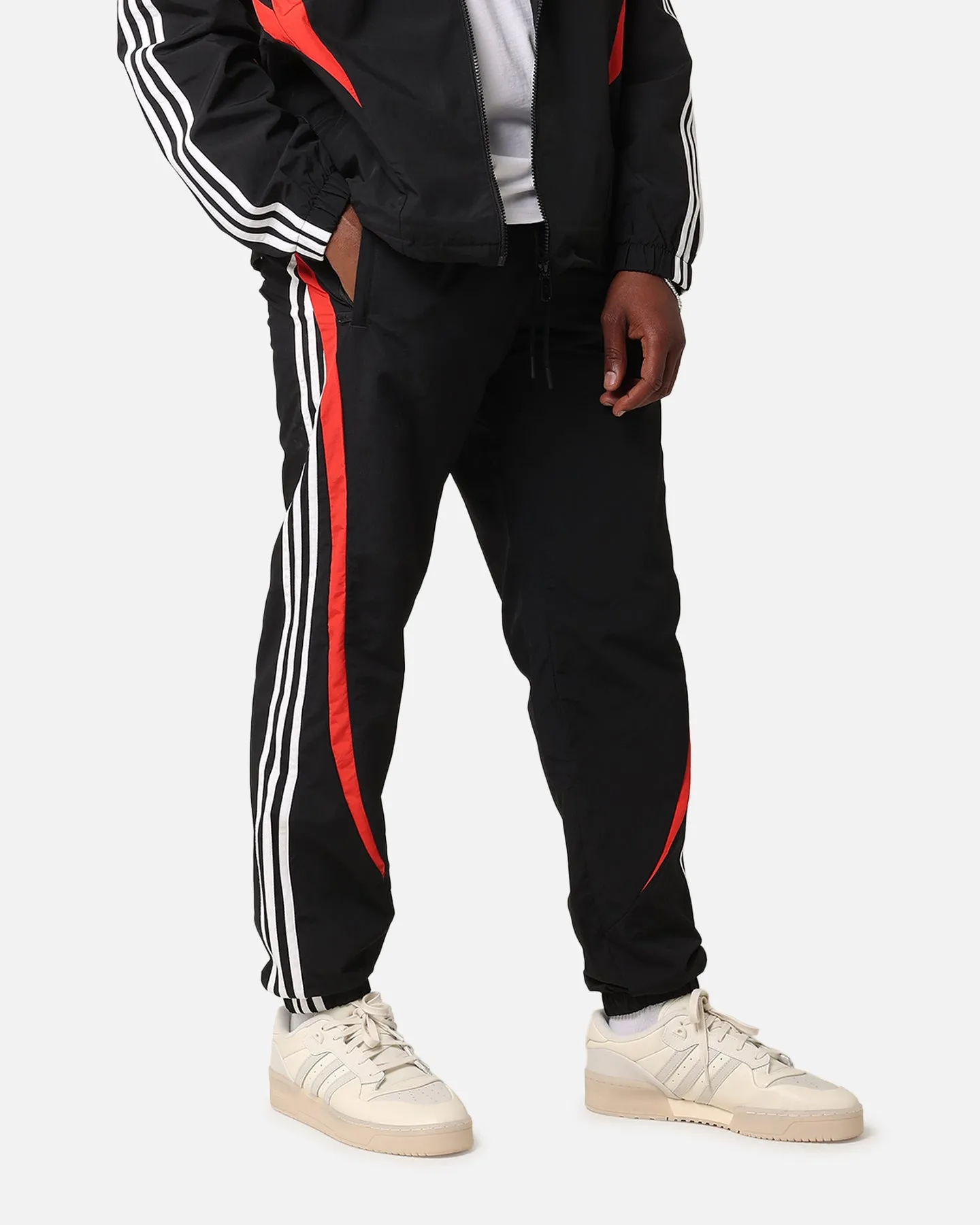 Adidas Archive Pants Black/Better Scarlet