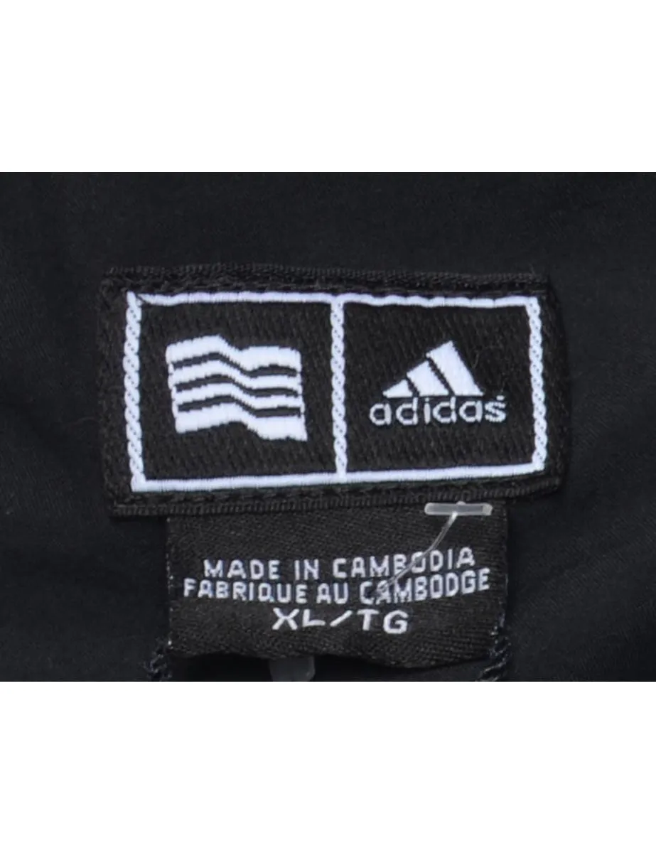 Adidas Black Classic Anorak - XL