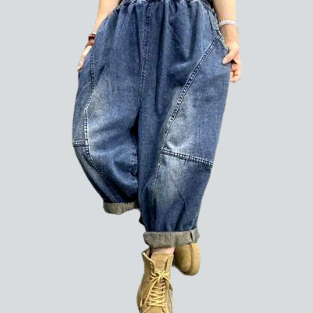 Baggy vintage women's jean pants