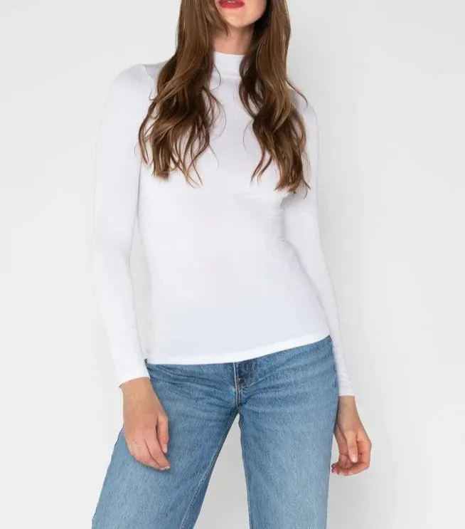 Bamboo Mock Neck Top