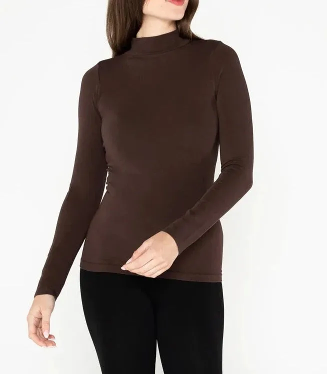 Bamboo Mock Neck Top