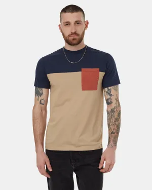 Blocked Pocket T-Shirt