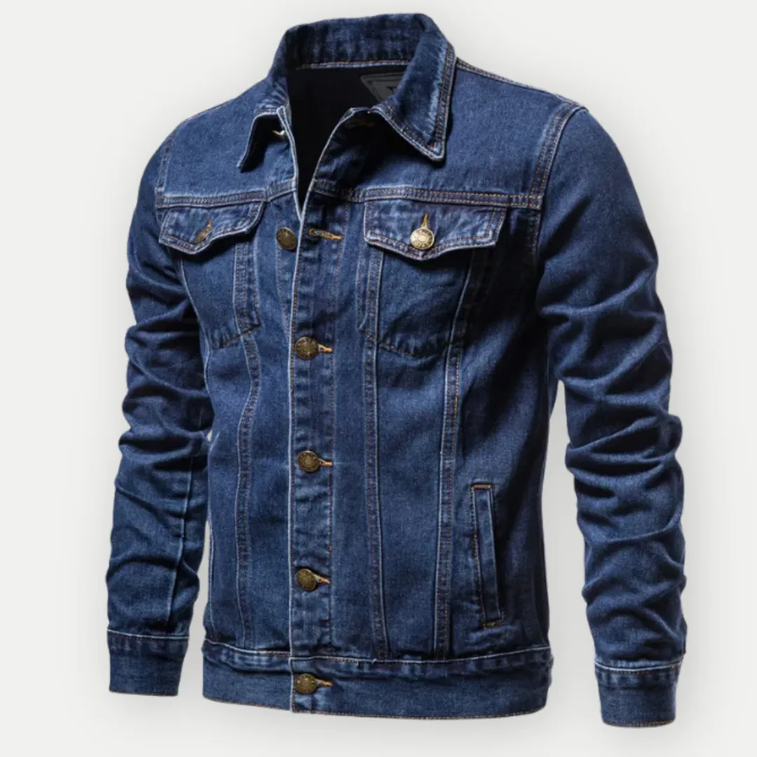 Brendan™ -  Men's Classic Denim Trucker Jacket