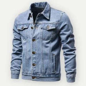 Brendan™ -  Men's Classic Denim Trucker Jacket