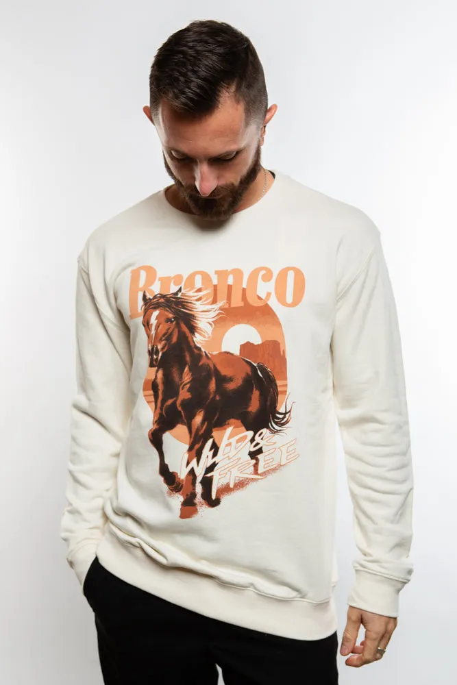 Bronco Wild & Free - Sweatshirt