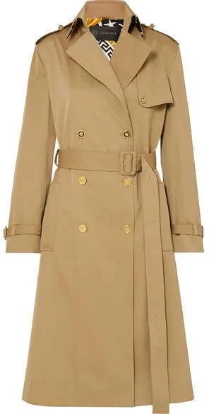 Canvas Trench Coat