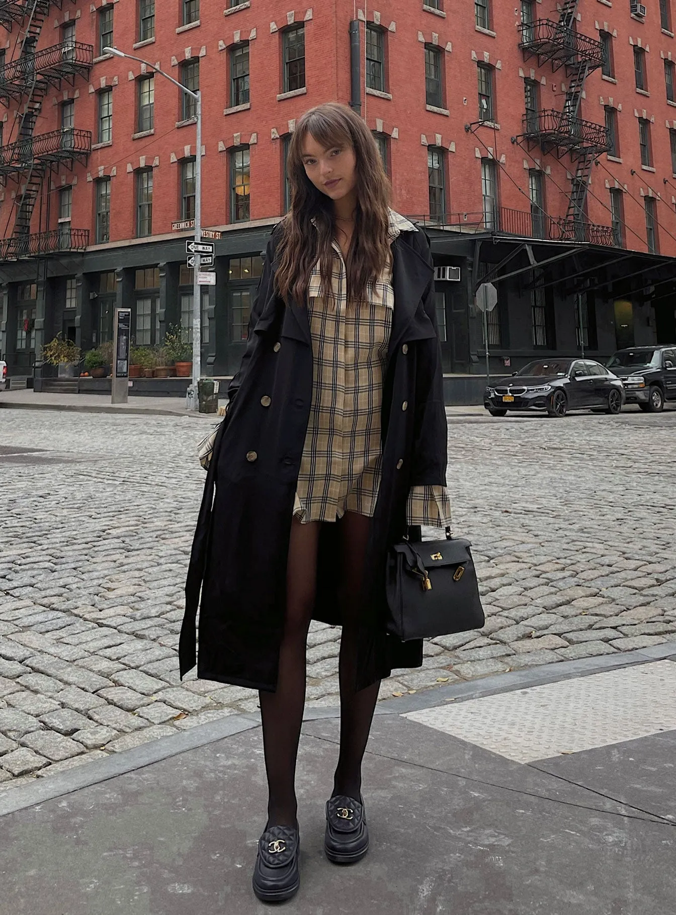 Cassie Trench Coat Black