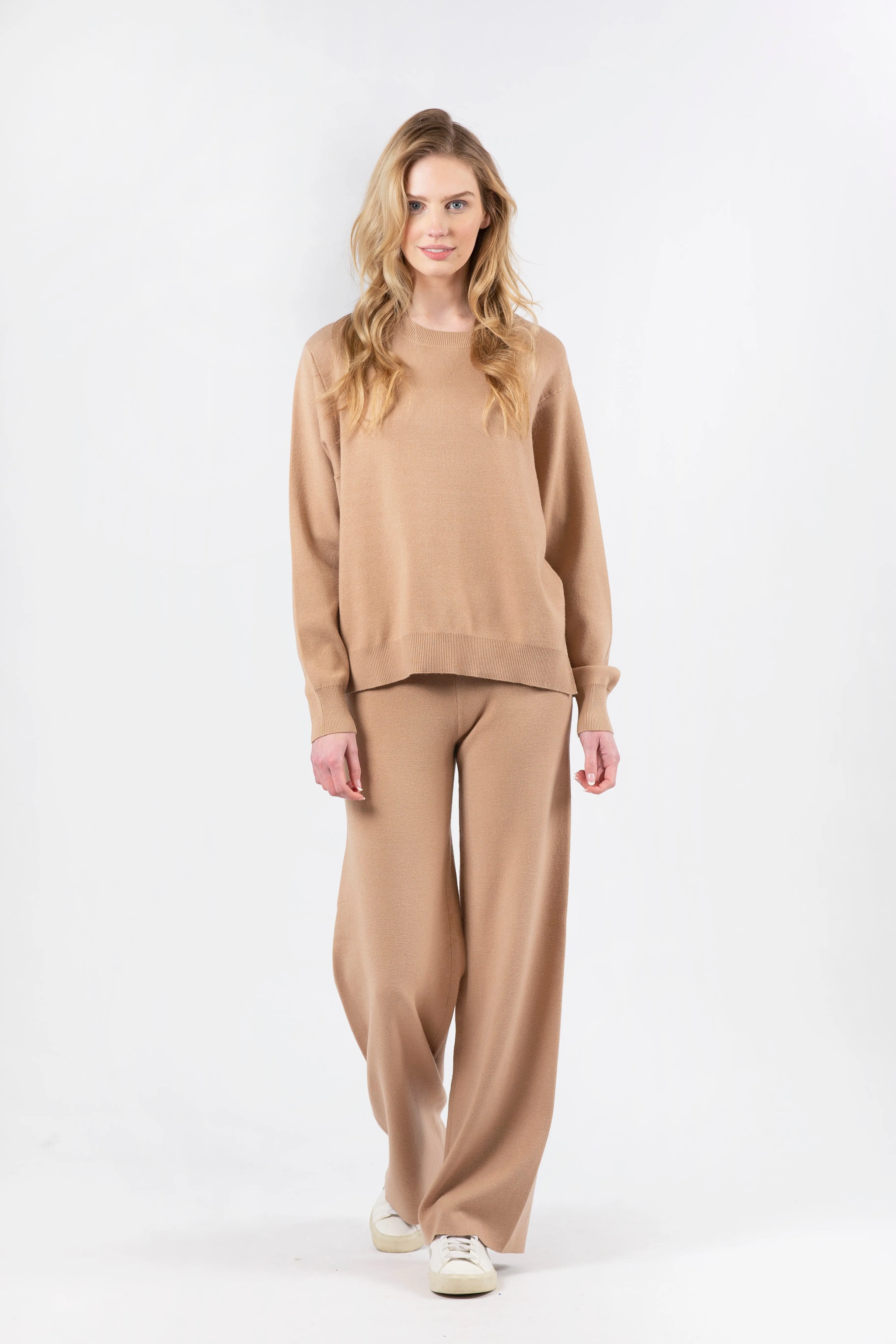 CLARET SWEATER - CAMEL - ONLINE ONLY