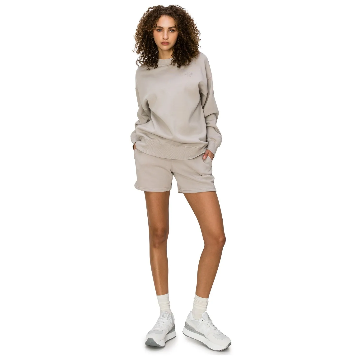 Cloud Fleece Crewneck Sweatshirt - Light Taupe