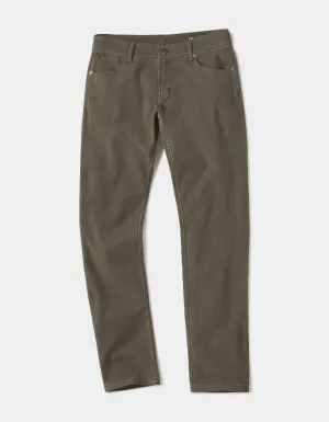 Comfort Terry Pant in Olive