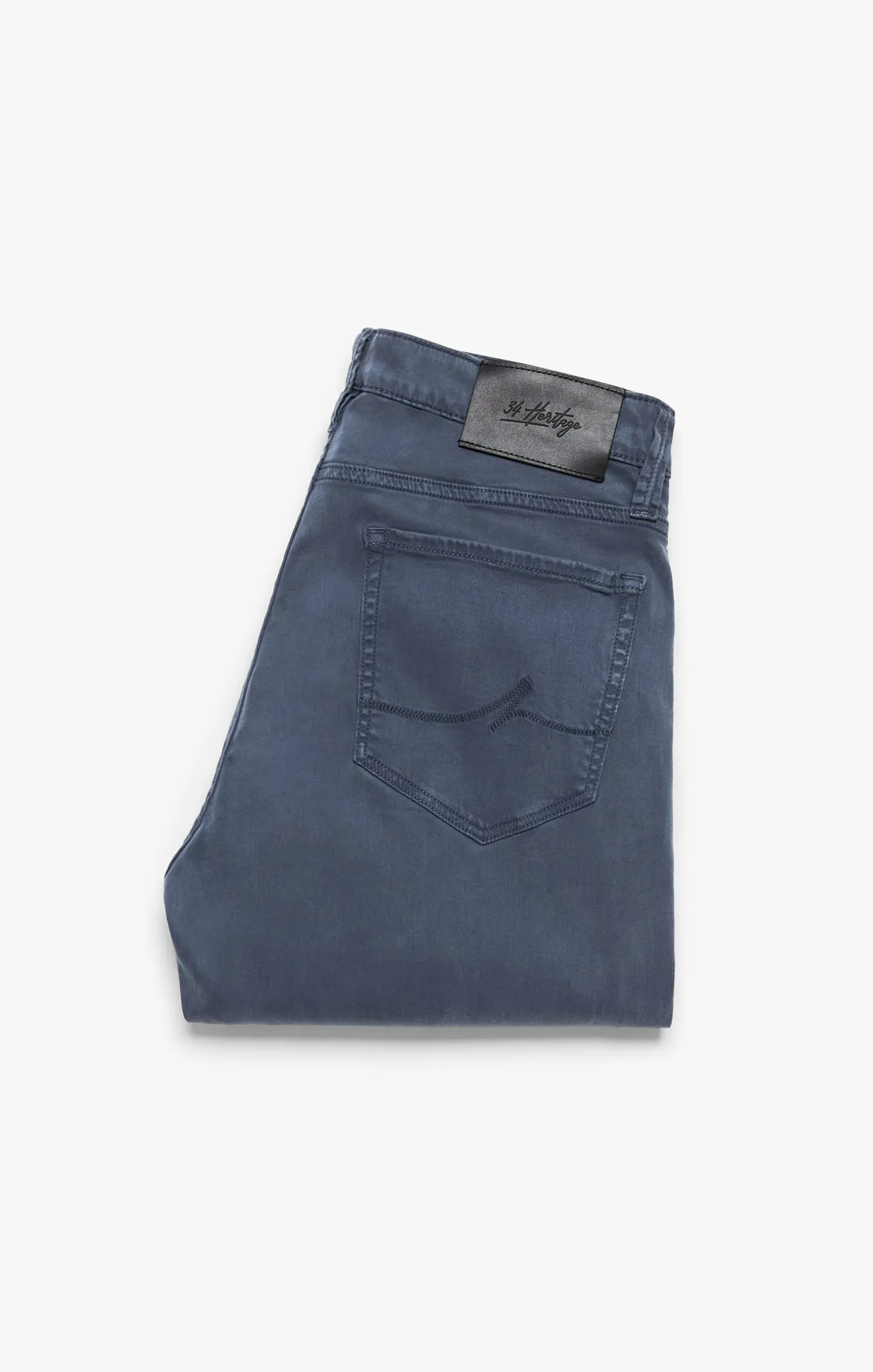 Courage Straight Leg Pants In Dark Denim Twill