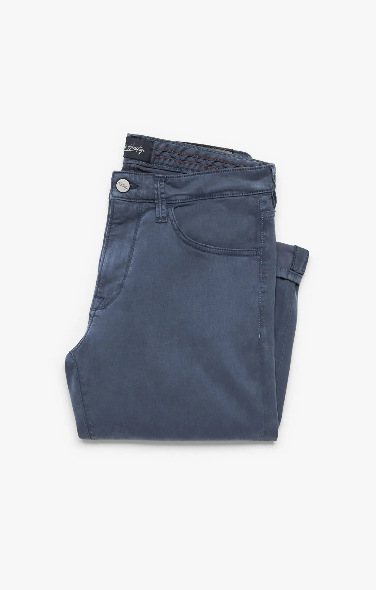 Courage Straight Leg Pants In Dark Denim Twill