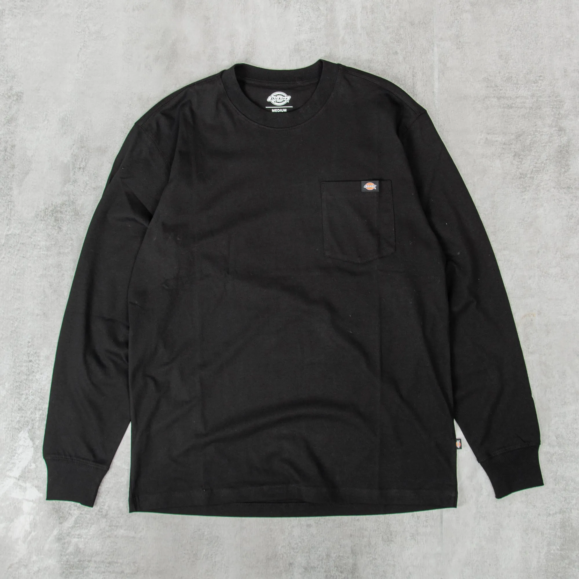 Dickies Luray L/S Pocket Tee - Black