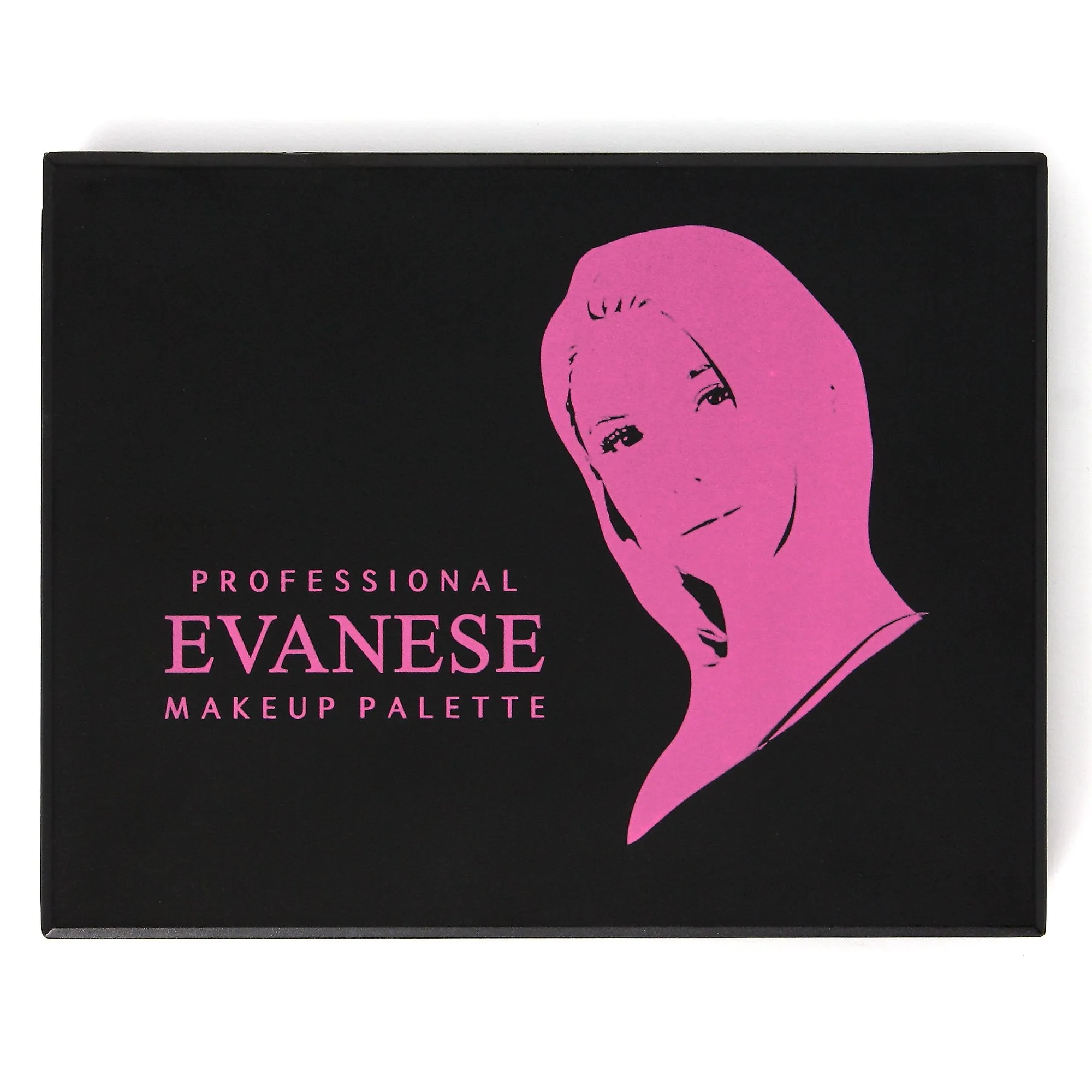 Evanese Professional Beauty Makeup 12 Color High Pigment Eyeshadow Palette Pink