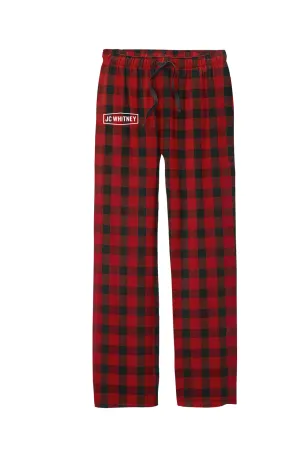 Flannel Lounge Pants - Red & Black