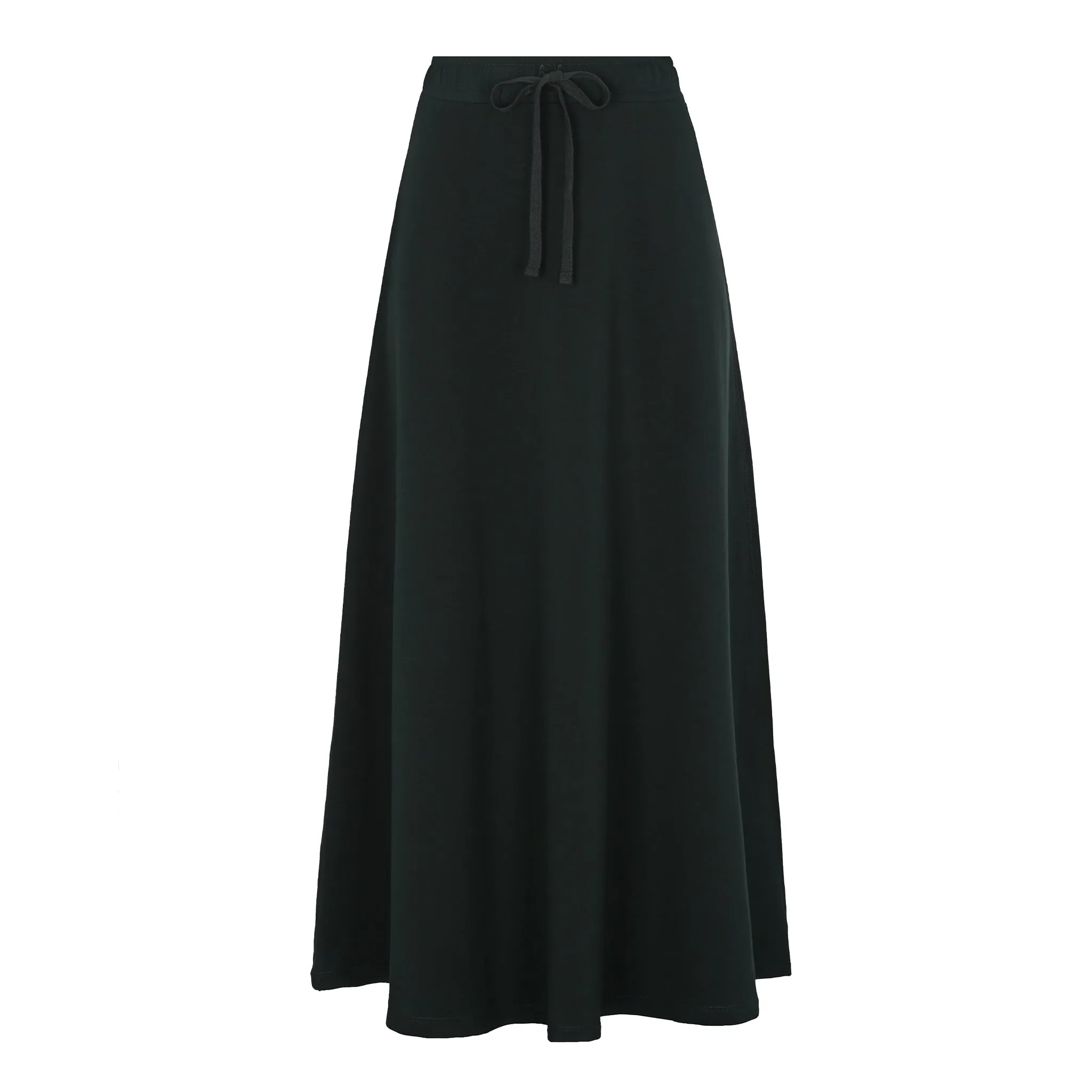 French Terry Midi Skirt