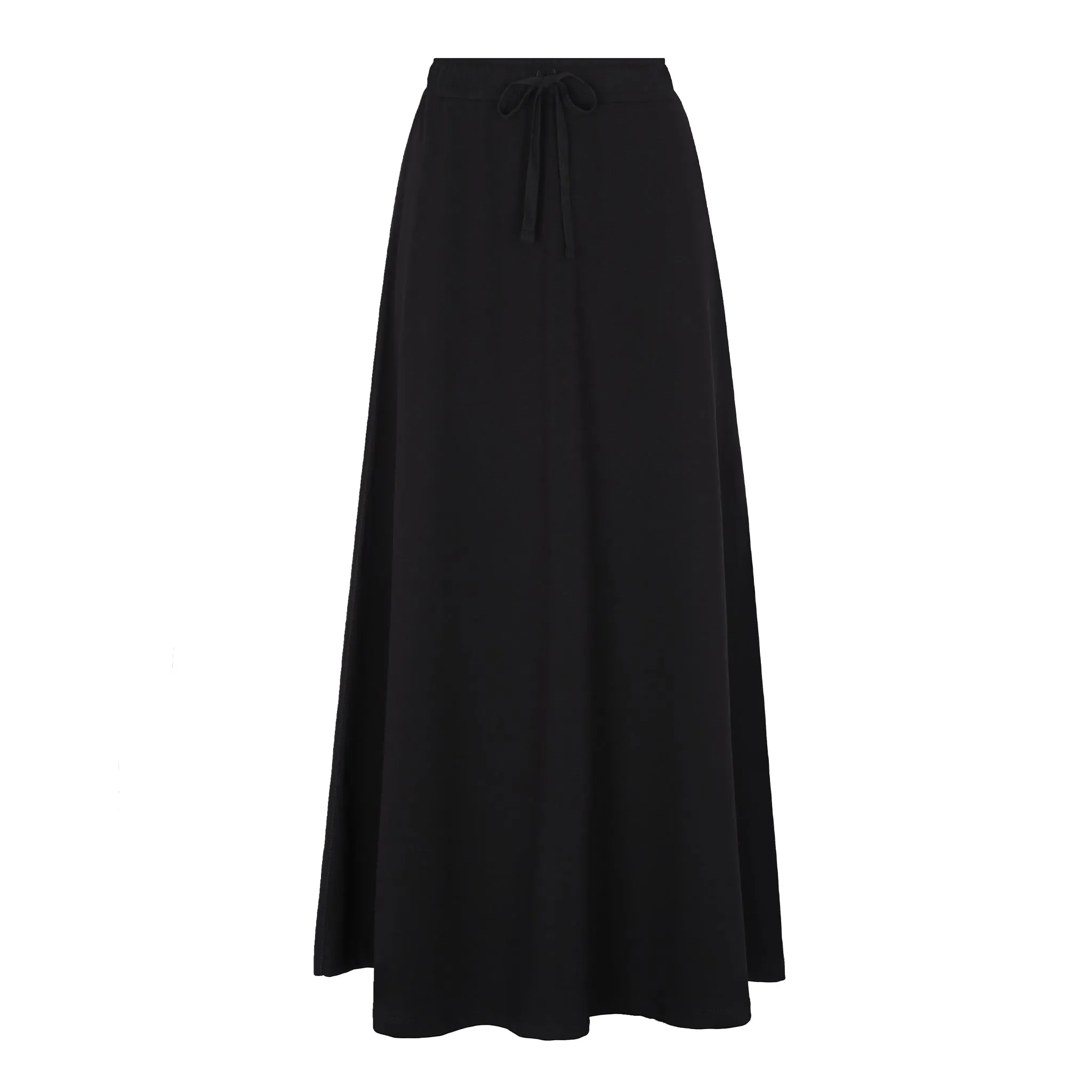 French Terry Midi Skirt