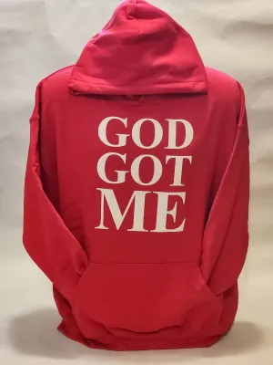 GOD GOT ME     HOODED SWEATSHIRT