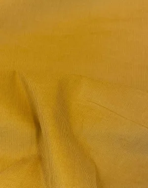 Gold Cotton 21 Wale Cotton Needlecord Fabric