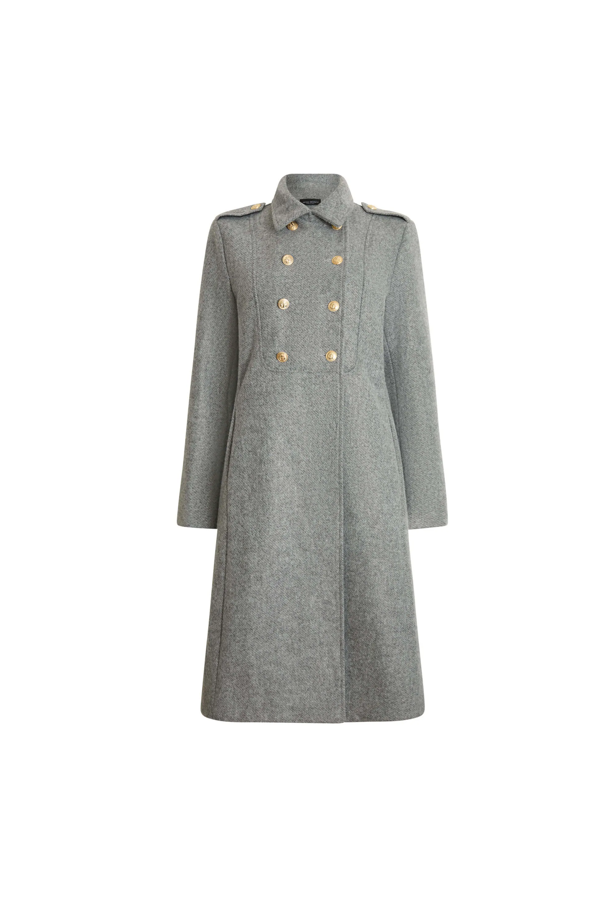 Grey Military Coat