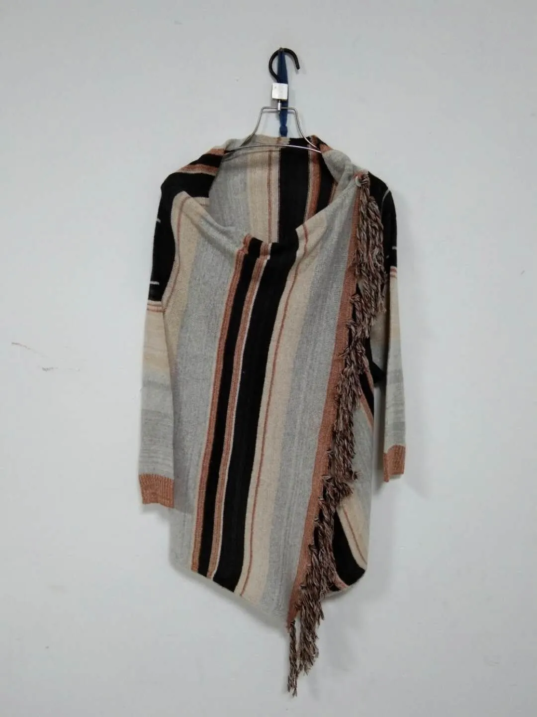 Irregular Vintage Fringe Sweater