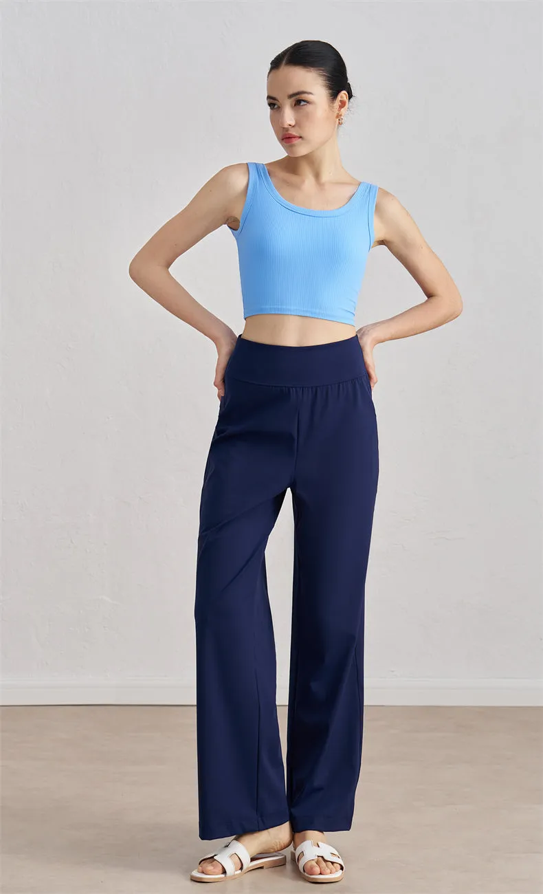 Ivanka Mid-Rise Straight Pant