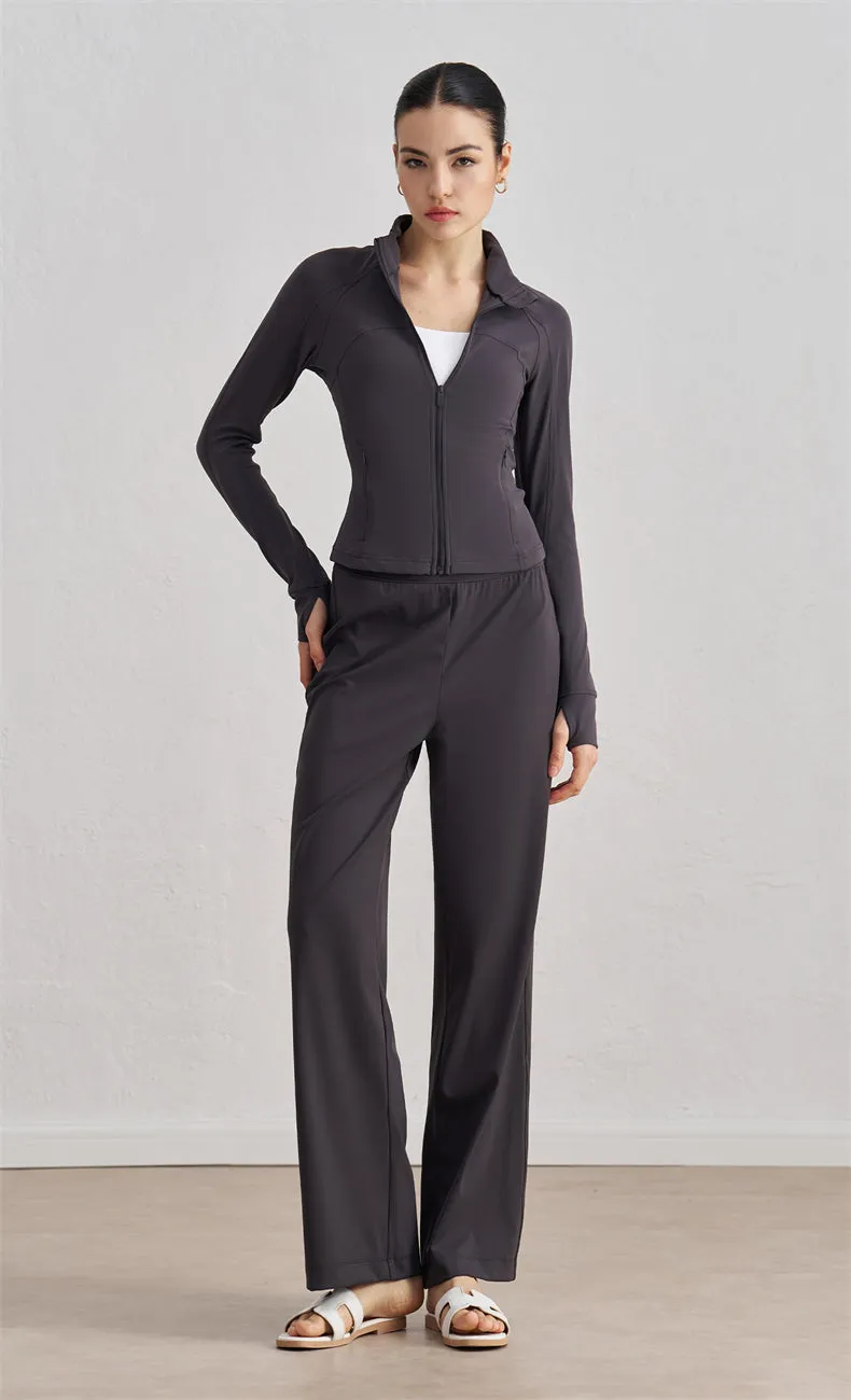 Ivanka Mid-Rise Straight Pant