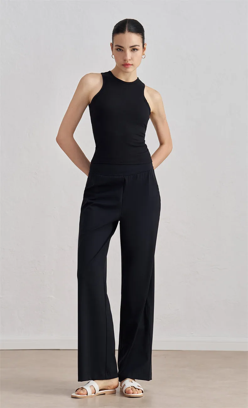 Ivanka Mid-Rise Straight Pant