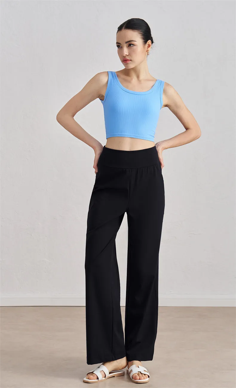 Ivanka Mid-Rise Straight Pant