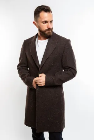 Kaban Wool Coat - Brown