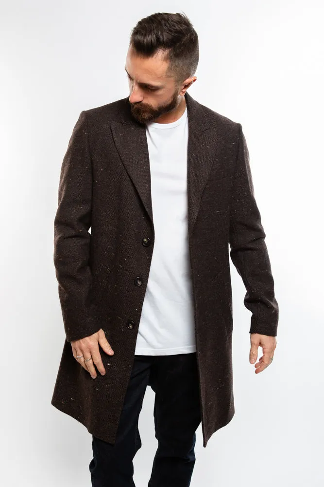 Kaban Wool Coat - Brown