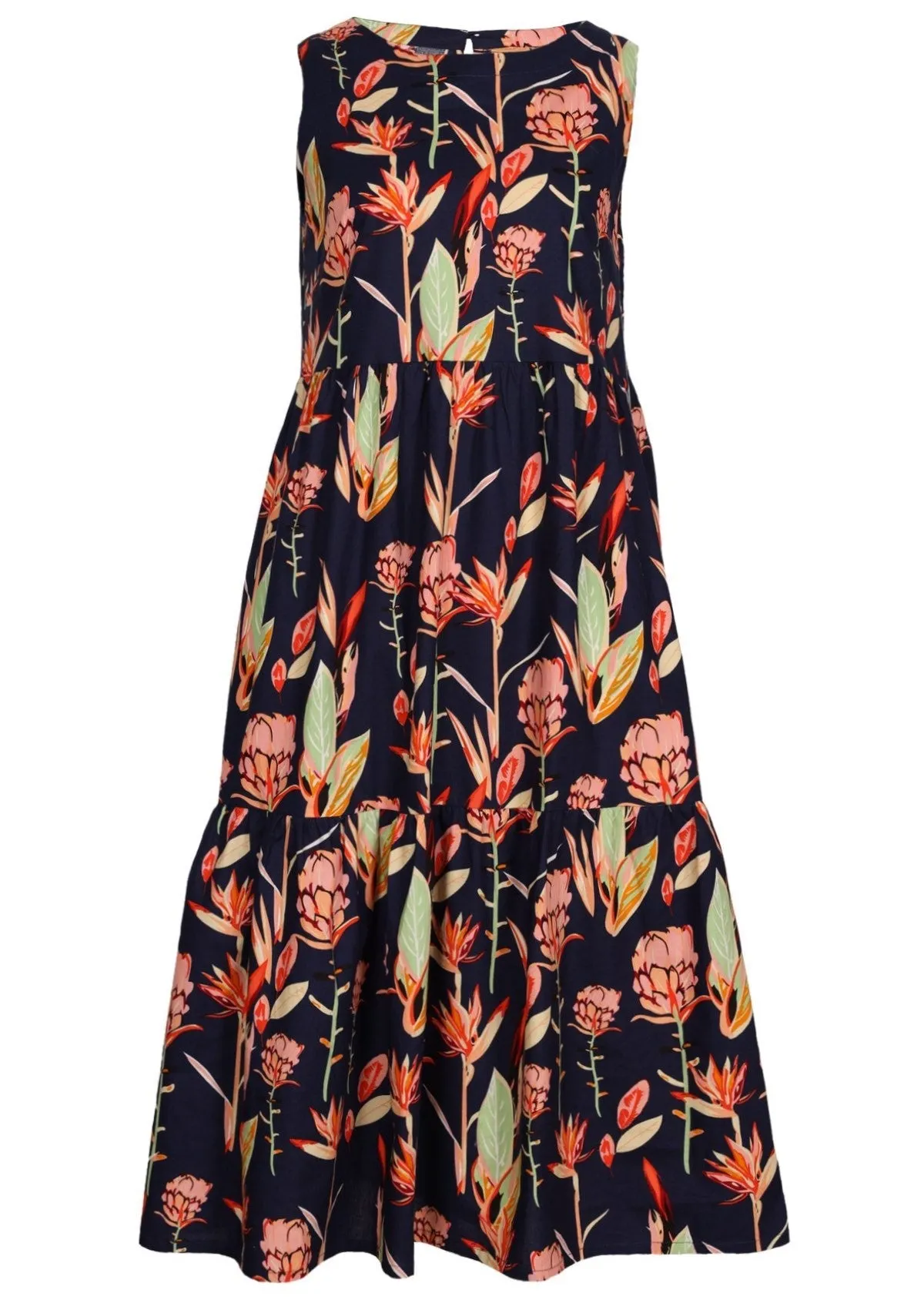 Karma East Harper Dress Bird of Paradise