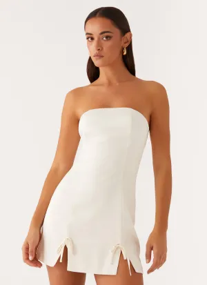 Kessie Mini Dress - Ivory