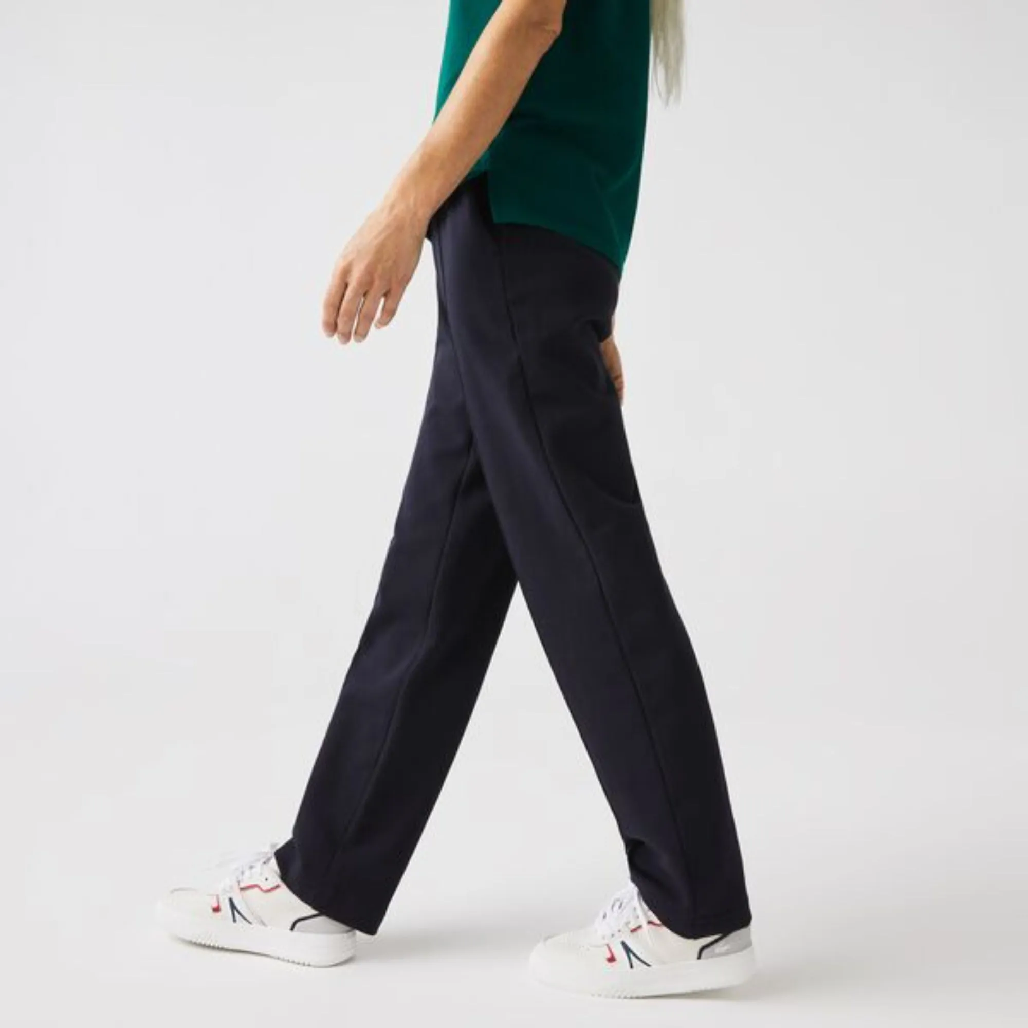 Lacoste Women’S Lightweight Cotton Fleece Tracksuit Pants - Abimes