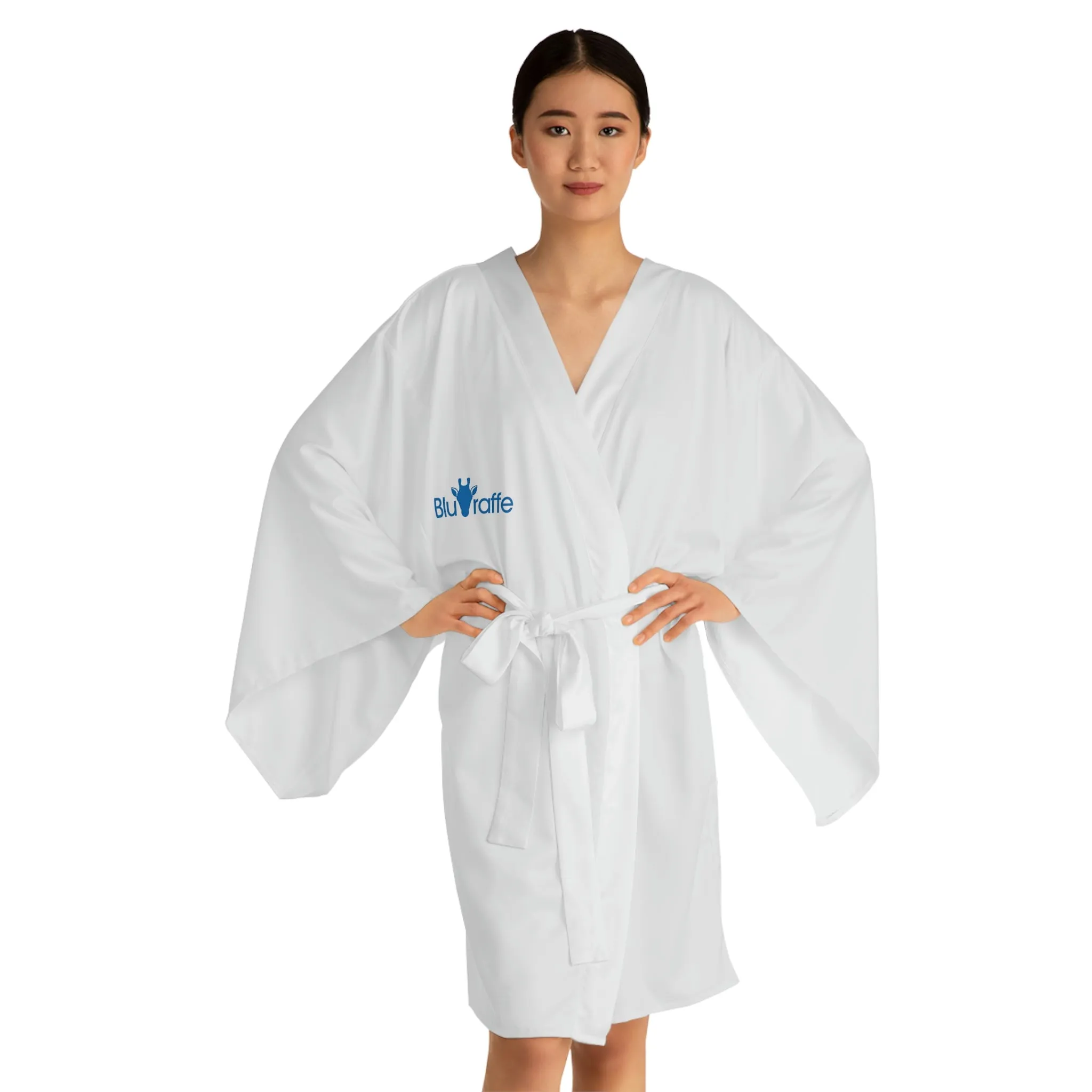 Long Sleeve Kimono Robe (AOP)