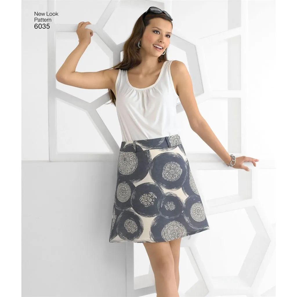 New Look Pattern 6035 Misses' Separates