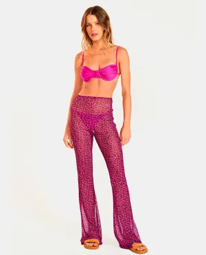 Pink Leopard Pants