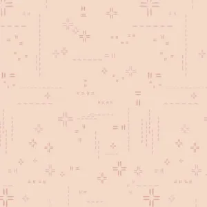 Pink Powder - Decostitch Elements - Quilting Cotton- 1/2 Meter