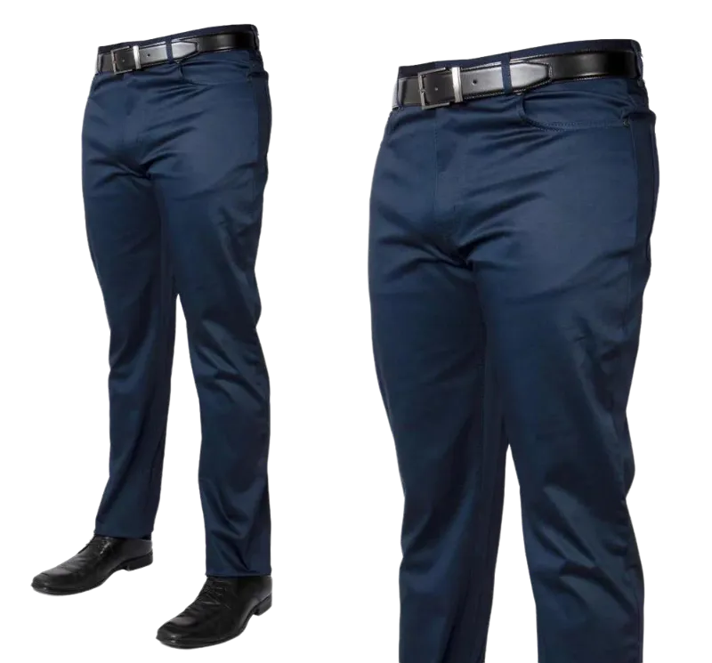 Prestige Blue Men's Jeans Classic Fit Stretch Material