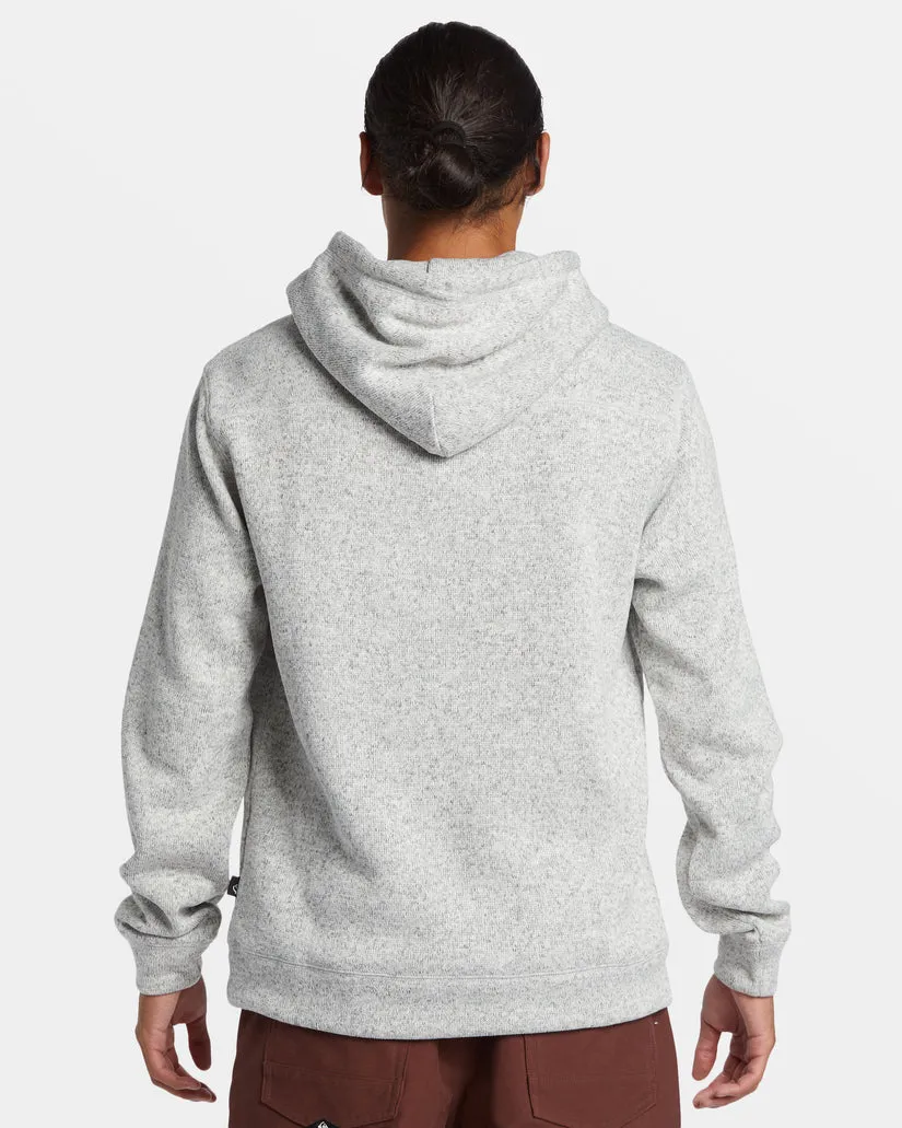 Quiksilver Keller Hoodie - LIGHT GREY HEATHER