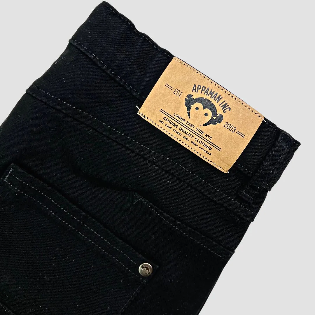 Skinny Twill Pant | Black