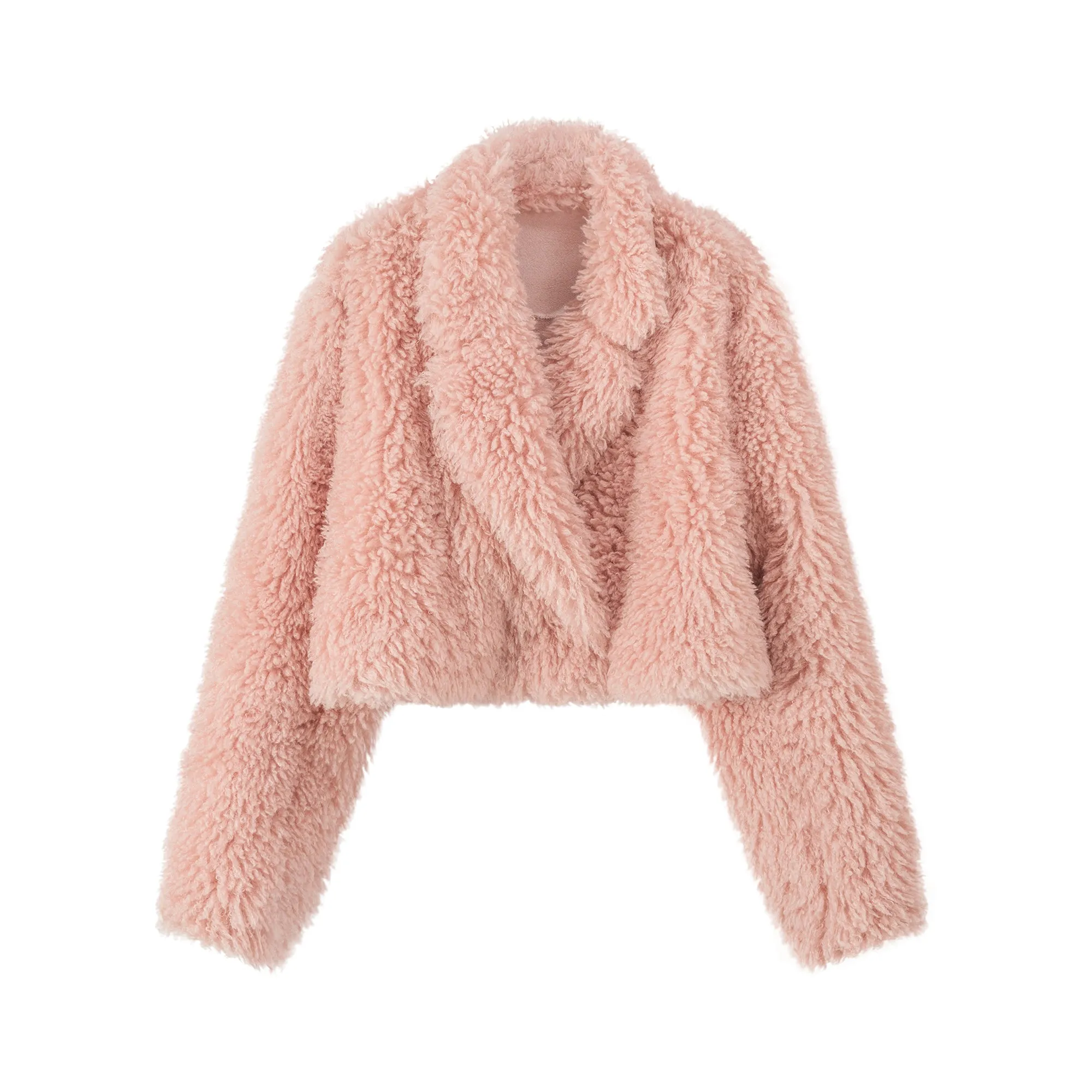 Soft Girl Life Collar Fleece Jacket