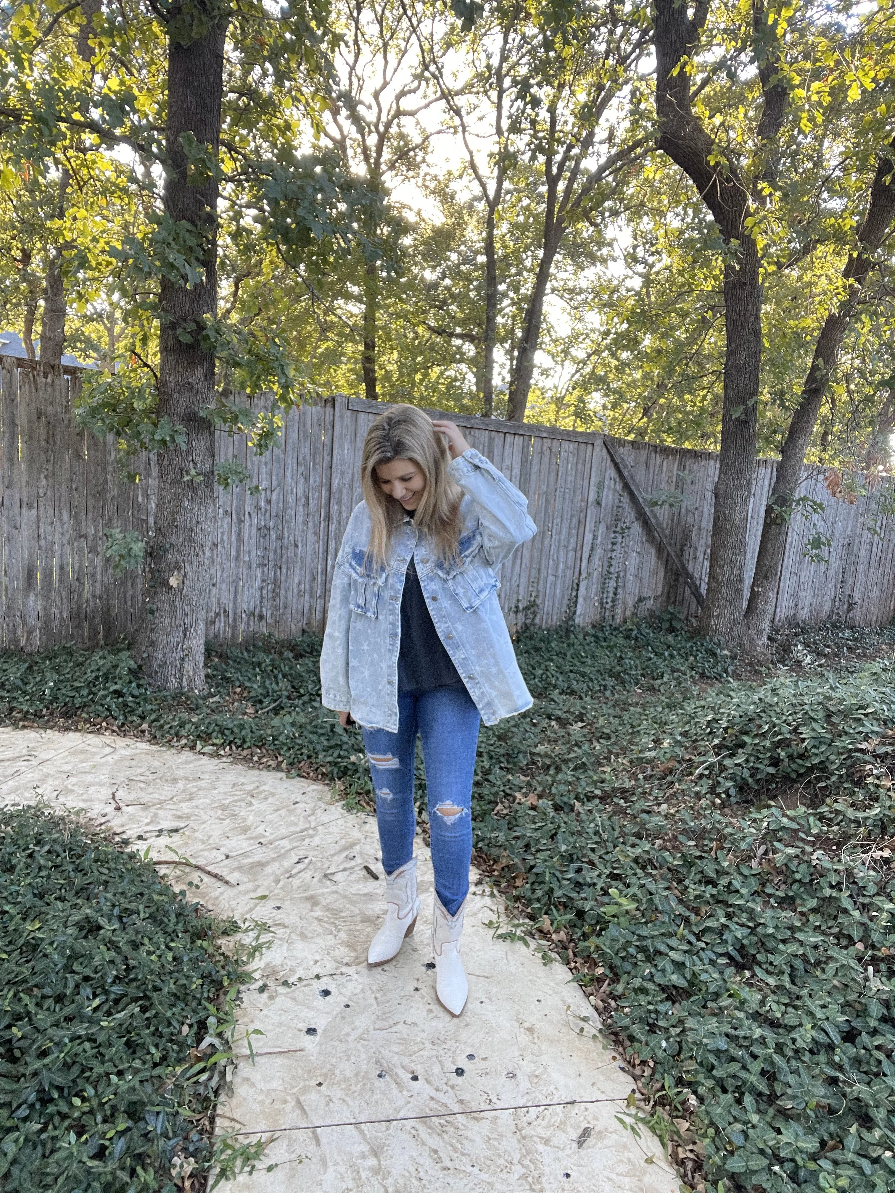 Star Denim Jacket