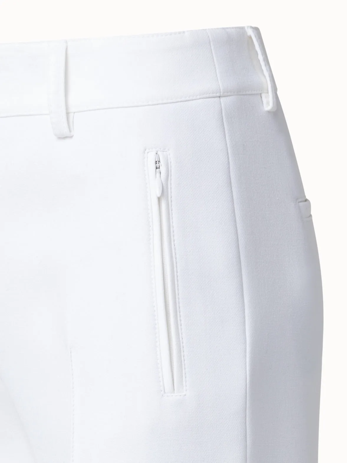 Straight Jersey Stretch Pants