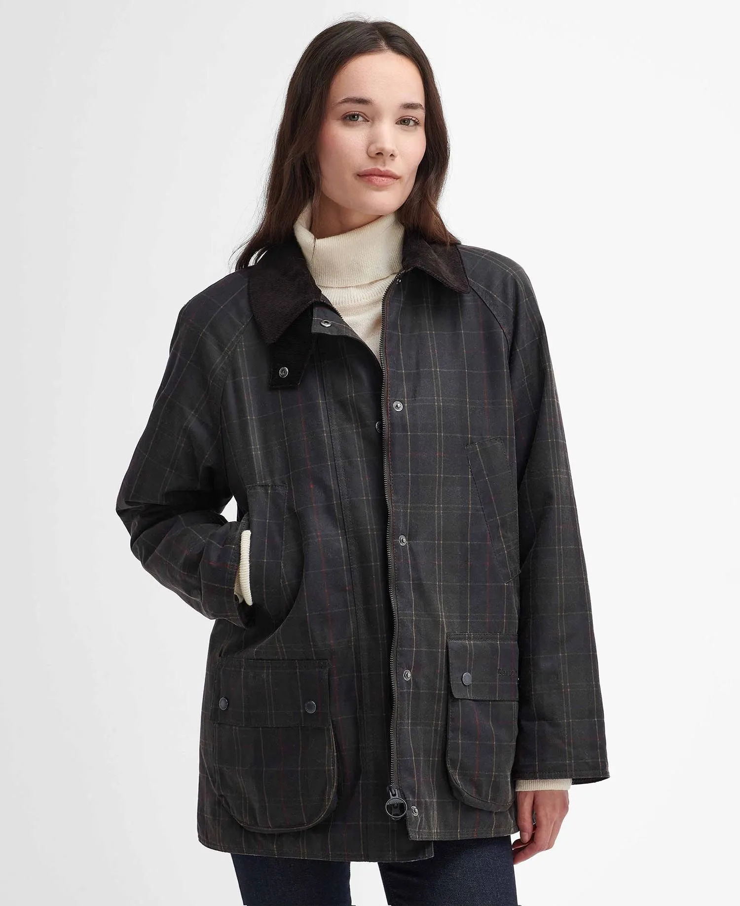 Tartan Ashby Wax Jacket - Dark Classic