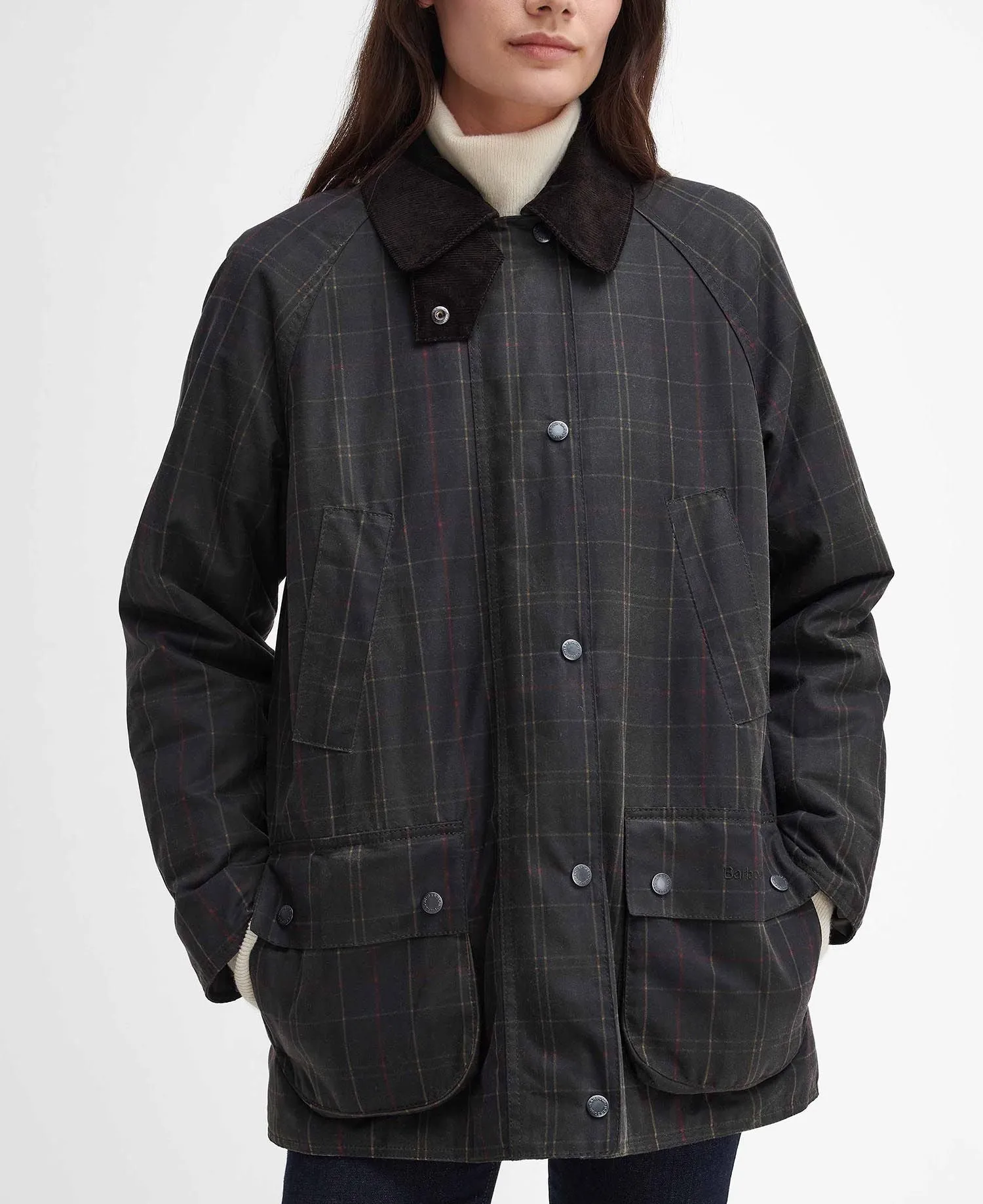 Tartan Ashby Wax Jacket - Dark Classic