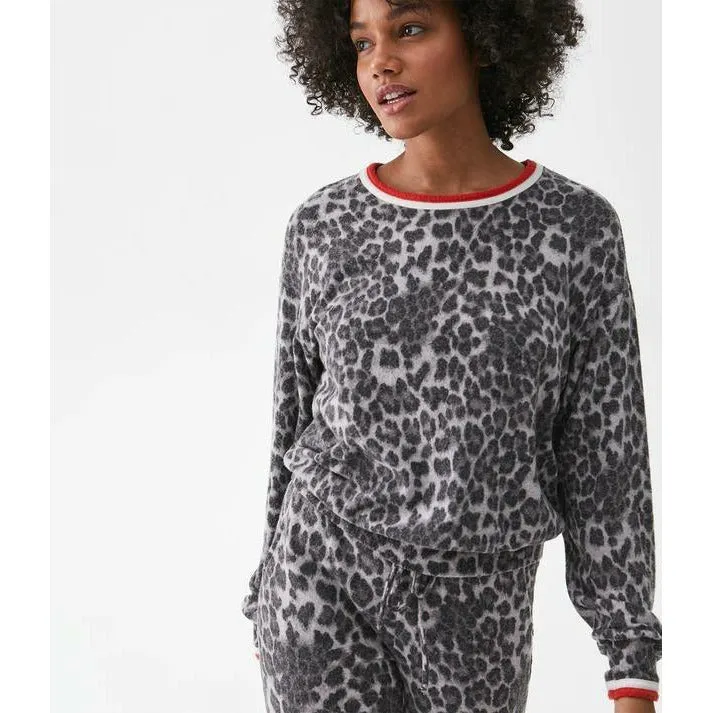 Tate Leopard Pullover