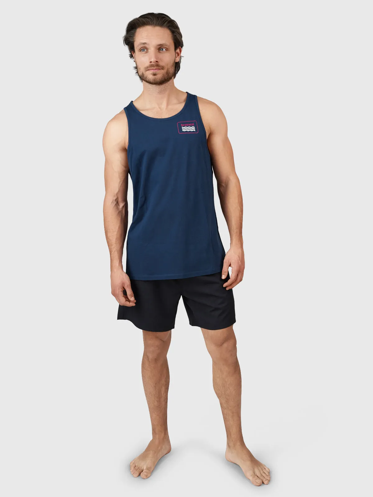 Taty Men Singlet | Blue