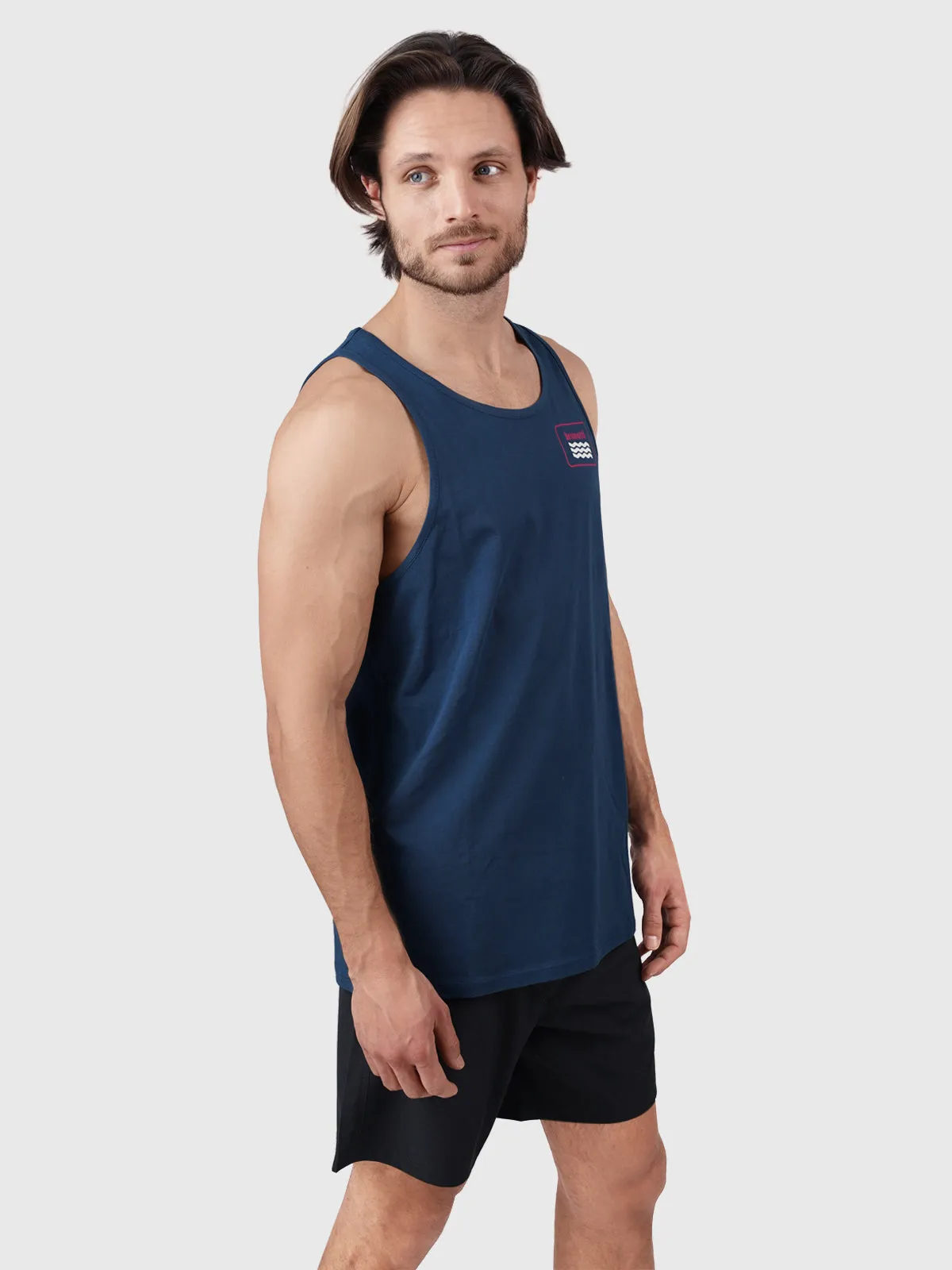 Taty Men Singlet | Blue