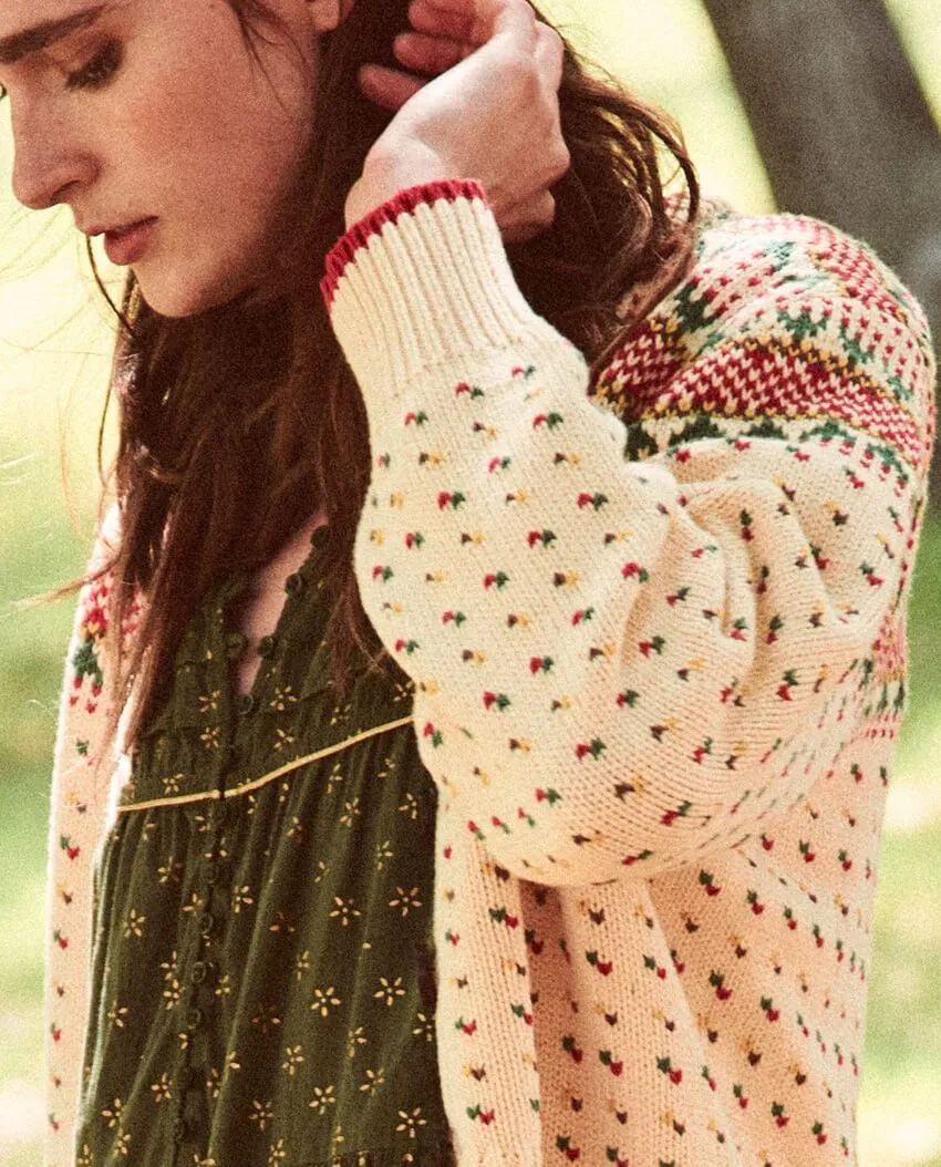 The Vintage Ornament Cardigan